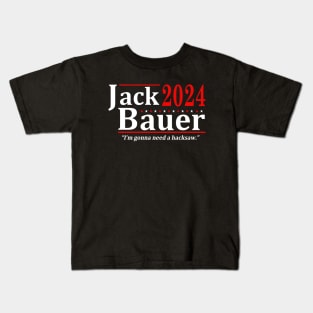 Jack Bauer 2024 Election Kids T-Shirt